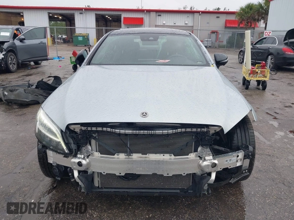 2022 Mercedes-Benz C 300 with VIN W1KWJ8DB7NG115264, listed as a IAAI auction lot 41353889 with 24,361 mi miles and . Bid and sale history available at DreamBid. Image 19.