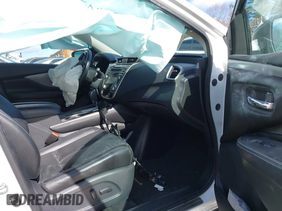 2021 Nissan Murano SL with VIN 5N1AZ2CS5MC131783, listed as a IAAI auction lot 41579632 with 37,789 mi miles and . Bid and sale history available at DreamBid. Image 5.