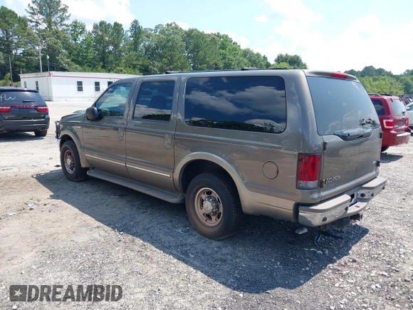 2002 Ford Excursion Limited с VIN 1FMNU42F22EA14602, выставлен на аукционе IAAI как лот 42569043 с пробегом 493 017 миль миль и . История ставок и продаж доступна на DreamBid. Изображение 3.