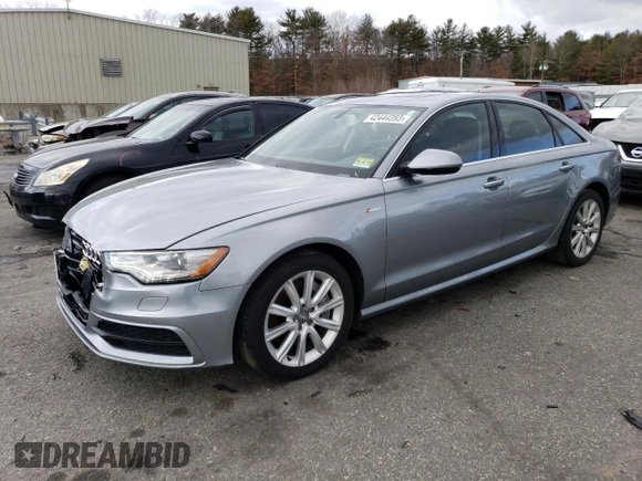2015 Audi A6 3.0T Premium Plus with VIN WAUFGAFC7FN022163, listed as a Copart auction lot 42444393 with 91,948 mi miles. Bid and sale history available at carsss.com. Image 1.