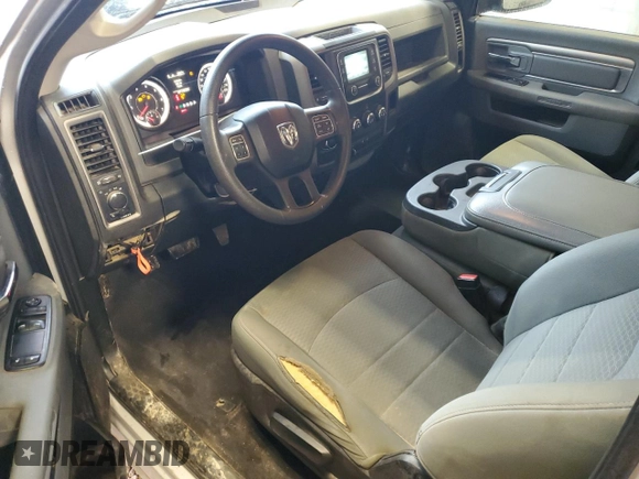 2017 Ram 1500 Tradesman with VIN 3C6JR6DTXHG790939, listed as a Copart auction lot 84028734 with 187,149 mi miles and Salvage title. Bid and sale history available at DreamBid. Image 8.