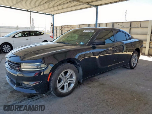 2015 Dodge Charger SE z VIN 2C3CDXBGXFH716742, wystawiony jako Copart lot #60039165 z przebiegiem 153 278 mil mil oraz Szkoda całkowita • Salvage title. Historia ofert i sprzedaży dostępna na DreamBid. Obrazek 1.