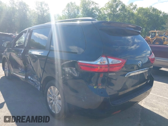 2015 Toyota Sienna Limited z VIN 5TDDK3DC9FS126641, wystawiony jako IAAI lot #42291893 z przebiegiem 103 235 mil mil oraz . Historia ofert i sprzedaży dostępna na DreamBid. Obrazek 3.
