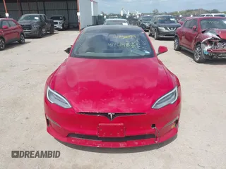2022 Tesla Model S with VIN 5YJSA1E58NF463643, listed as a IAAI auction lot 41861483 with Not Provided miles and . Bid and sale history available at DreamBid. Image 11.