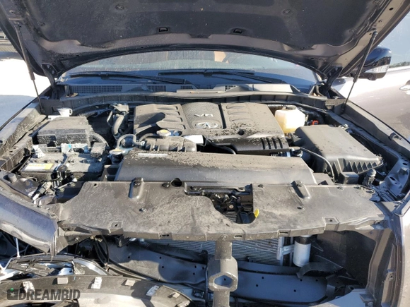 2024 Infiniti QX80 SENSORY with VIN JN8AZ2BE6R9325179, listed as a Copart auction lot 74103704 with 6,264 mi miles and Salvage Title. Bid and sale history available at carsss.com. Image 12.