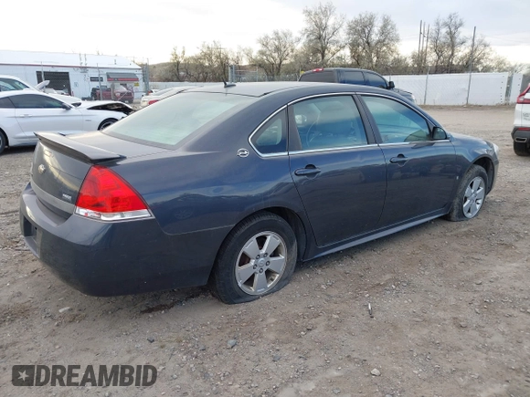 2009 Chevrolet Impala LT with VIN 2G1WT57K491196640, listed as a IAAI auction lot 38063789 with Not Provided miles and . Bid and sale history available at DreamBid. Image 4.