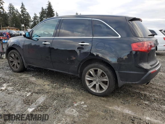 2013 Acura MDX Advance with VIN 2HNYD2H89DH503101, listed as a Copart auction lot 45229545 with 132,084 mi miles and Salvage Title. Bid and sale history available at DreamBid. Image 2.