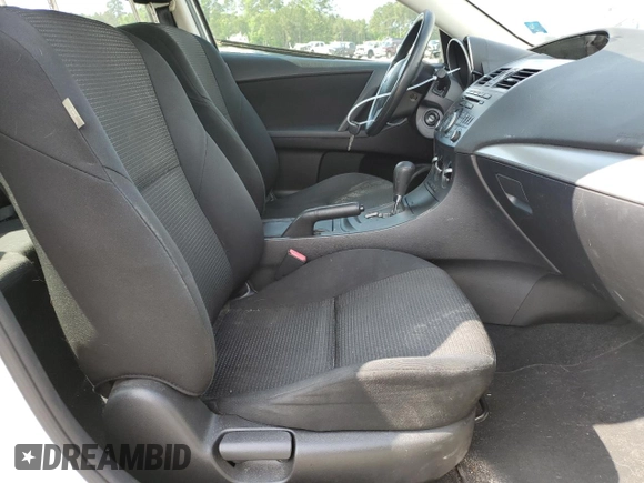 2013 Mazda 3 i SV with VIN JM1BL1TF7D1784909, listed as a Copart auction lot 55674735 with 121,664 mi miles and Salvage title. Bid and sale history available at DreamBid. Image 7.