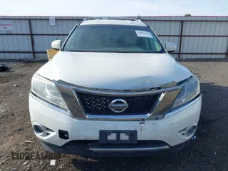 2014 Nissan Pathfinder Platinum Hybrid with VIN 5N1CR2MM6EC640419, listed as a IAAI auction lot 42003462 with 149,866 mi miles. Bid and sale history available at carsss.com. Image 12.
