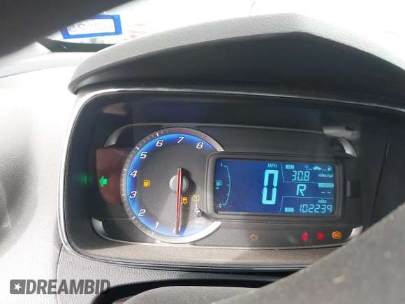 2016 Chevrolet Trax LS with VIN KL7CJKSB9GB571891, listed as a IAAI auction lot 41578788 with 102,239 mi miles. Bid and sale history available at carsss.com. Image 7.