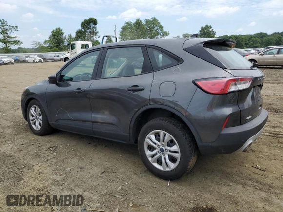 2020 Ford Escape S with VIN 1FMCU9F63LUA19619, listed as a Copart auction lot 57279464 with 85,595 mi miles and Salvage title. Bid and sale history available at DreamBid. Image 2.