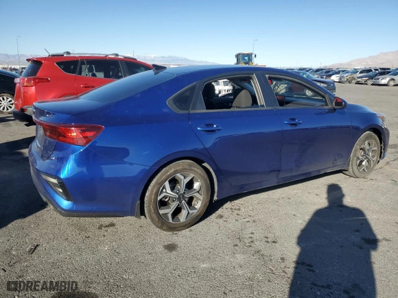 2021 Kia Forte LXS with VIN 3KPF24ADXME386081, listed as a Copart auction lot 46645125 with 63,170 mi miles and Salvage Title. Bid and sale history available at carsss.com. Image 3.