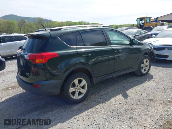 2013 Toyota RAV4 XLE with VIN 2T3RFREV9DW113610, listed as a IAAI auction lot 42103411 with 191,674 mi miles and . Bid and sale history available at carsss.com. Image 4.