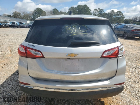 2019 Chevrolet Equinox LT with VIN 3GNAXKEV3KS613460, listed as a Copart auction lot 48407255 with 104,425 mi miles and Salvage Title. Bid and sale history available at carsss.com. Image 6.
