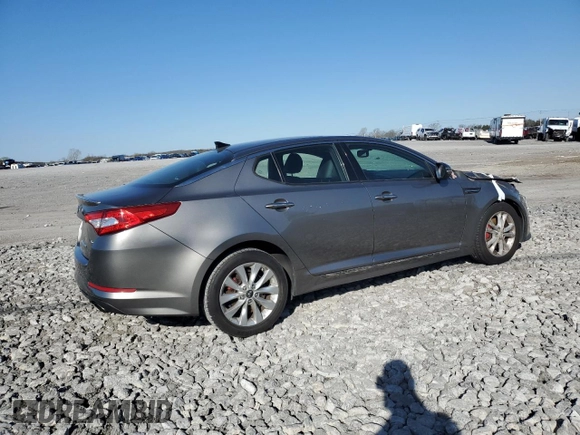 2013 Kia Optima SX with VIN 5XXGR4A68DG150585, listed as a Copart auction lot 50319635 with Not Provided miles and Non Repairable. Bid and sale history available at carsss.com. Image 3.