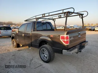 2014 Ford F-150 XL with VIN 1FTFX1ET8EFB53440, listed as a Copart auction lot 49031405 with 156,696 mi miles and Salvage Title. Bid and sale history available at carsss.com. Image 2.