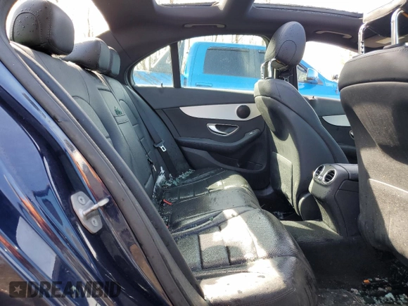 2017 Mercedes-Benz C 300 with VIN 55SWF4KB0HU184138, listed as a Copart auction lot 51736365 with 164,744 mi miles and Clean title. Bid and sale history available at DreamBid. Image 10.