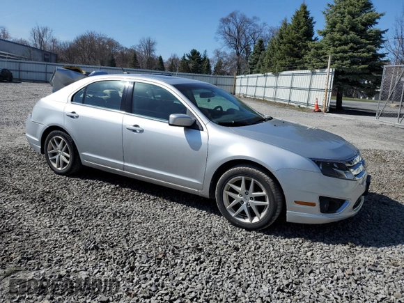 2012 Ford Fusion SEL with VIN 3FAHP0JG7CR173454, listed as a Copart auction lot 53687285 with 110,203 mi miles and Salvage Title. Bid and sale history available at carsss.com. Image 4.