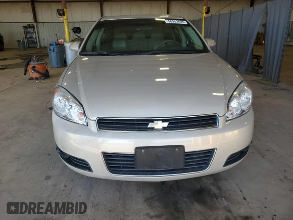 2008 Chevrolet Impala LT with VIN 2G1WC583789263562, listed as a Copart auction lot 50952685 with 143,310 mi miles and Salvage Title. Bid and sale history available at DreamBid. Image 5.