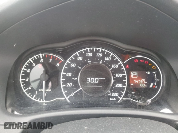 2018 Nissan Note SV with VIN 3N1CE2CP3JL358235, listed as a Copart auction lot 46258805 with 74,797 mi miles and Non Repairable. Bid and sale history available at DreamBid. Image 9.