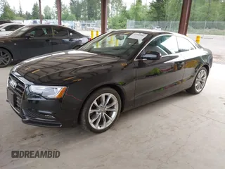 2013 Audi A5 Premium Plus z VIN WAULFAFR1DA004529, wystawiony jako IAAI lot #42345041 z przebiegiem 96 393 mil mil oraz . Historia ofert i sprzedaży dostępna na DreamBid. Obrazek 2.