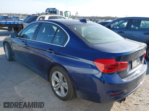 2017 BMW 3 Series 330i with VIN WBA8B9G58HNU48789, listed as a IAAI auction lot 41845532 with 139,033 mi miles. Bid and sale history available at carsss.com. Image 3.