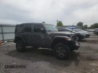 2023 Jeep Wrangler Rubicon с VIN 1C4HJXFG0PW523040, выставлен на аукционе Copart как лот 57705055 с пробегом 23 405 миль миль и Списание • Salvage title. История ставок и продаж доступна на DreamBid. Изображение 15.