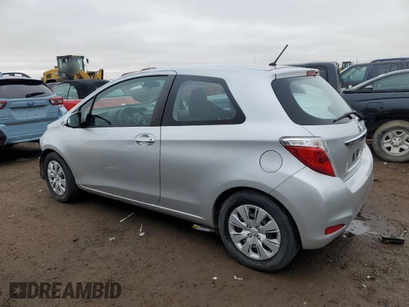 2014 Toyota Yaris L with VIN VNKJTUD36EA006305, listed as a Copart auction lot 47924665 with 98,791 mi miles and Salvage Title. Bid and sale history available at carsss.com. Image 2.