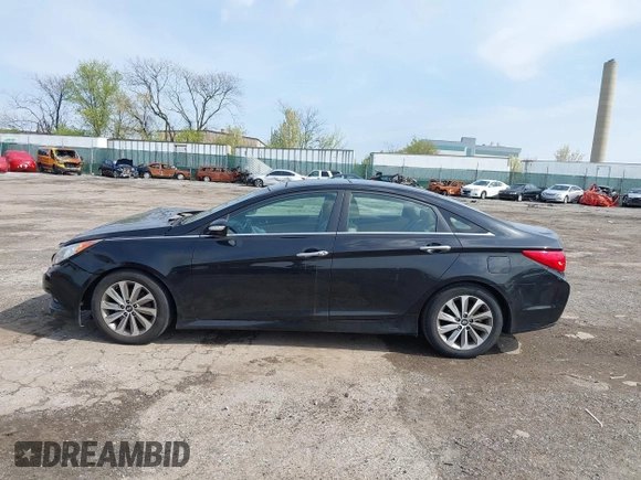 2014 Hyundai Sonata SE with VIN 5NPEC4AC7EH816873, listed as a IAAI auction lot 42026926 with 155,794 mi miles and . Bid and sale history available at DreamBid. Image 14.