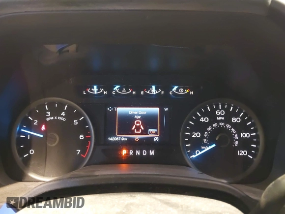 2018 Ford F-150 XL with VIN 1FTEW1EG3JKE52823, listed as a IAAI auction lot 41413009 with 142,057 mi miles. Bid and sale history available at carsss.com. Image 7.