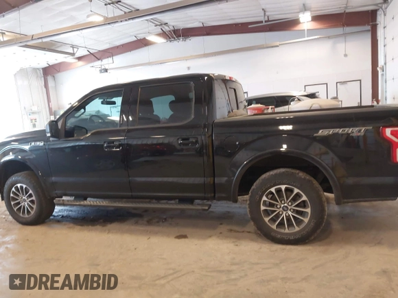 2018 Ford F-150 XL with VIN 1FTEW1EP8JFB43342, listed as a IAAI auction lot 41985525 with 147,839 mi miles and . Bid and sale history available at carsss.com. Image 14.