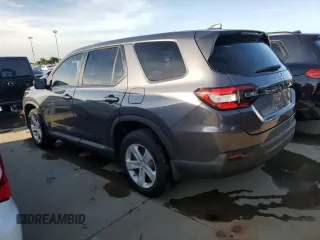2023 Honda Pilot LX with VIN 5FNYG2H21PB003100, listed as a Copart auction lot 74374914 with 15,672 mi miles and Non Repairable. Bid and sale history available at carsss.com. Image 2.