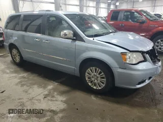 2013 Chrysler Town & Country Limited with VIN 2C4RC1GG9DR646141, listed as a Copart auction lot 49809545 with 129,720 mi miles and Salvage Title. Bid and sale history available at carsss.com. Image 4.
