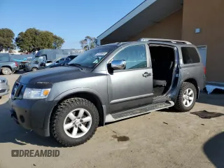 2012 Nissan Armada SV z VIN 5N1AA0NDXCN604199, wystawiony jako Copart lot #41769845 z przebiegiem 155 731 mil mil oraz Szkoda całkowita • Salvage title. Historia ofert i sprzedaży dostępna na DreamBid. Obrazek 1.