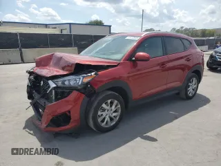 2021 Hyundai Tucson Value with VIN KM8J33A47MU401974, listed as a Copart auction lot 51410995 with 56,630 mi miles and Salvage Title. Bid and sale history available at carsss.com. Image 1.