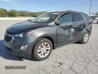 2018 Chevrolet Equinox LT with VIN 3GNAXJEV1JL100727, listed as a Copart auction lot 51976995 with 157,415 mi miles and Salvage Title. Bid and sale history available at carsss.com. Image 1.