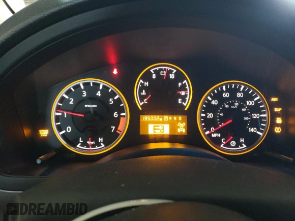2008 Nissan Armada SE z VIN 5N1AA08C08N618736, wystawiony jako Copart lot #49589795 z przebiegiem 195 002 mil mil oraz Szkoda całkowita • Salvage title. Historia ofert i sprzedaży dostępna na DreamBid. Obrazek 9.