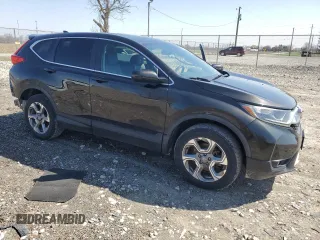 2017 Honda CR-V EX-L with VIN 2HKRW2H86HH618224, listed as a Copart auction lot 52004065 with 87,637 mi miles and Salvage Title. Bid and sale history available at carsss.com. Image 4.