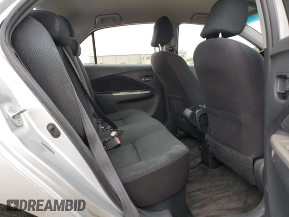 2010 Toyota Yaris with VIN JTDBT4K39A1380336, listed as a Copart auction lot 51855835 with 141,745 mi miles and Salvage Title. Bid and sale history available at DreamBid. Image 10.