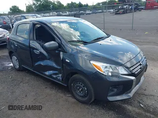 2024 Mitsubishi Mirage ES with VIN ML32AUHJ8RH028530, listed as a IAAI auction lot 42624342 with 17,767 mi miles and . Bid and sale history available at DreamBid. Image 1.