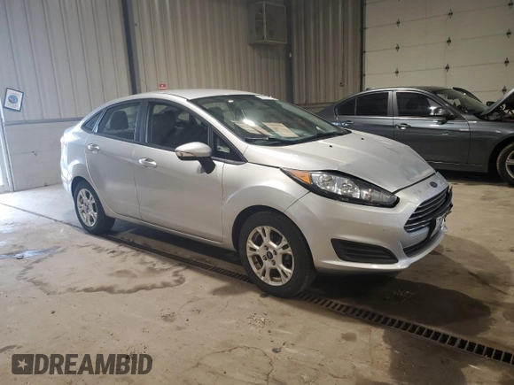 2015 Ford Fiesta SE with VIN 3FADP4BJXFM187267, listed as a Copart auction lot 55017135 with 62,544 mi miles and Salvage Title. Bid and sale history available at DreamBid. Image 4.