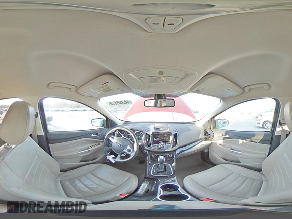 2014 Ford Escape Titanium with VIN 1FMCU0JX1EUB15697, listed as a Copart auction lot 48386535 with 86,178 mi miles and Salvage Title. Bid and sale history available at carsss.com. Image 15.