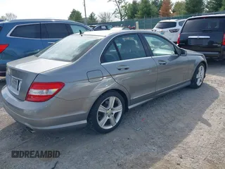2011 Mercedes-Benz C-Class C 300 Sport with VIN WDDGF5EB4BA508219, listed as a IAAI auction lot 42090214 with 185,922 mi miles. Bid and sale history available at carsss.com. Image 4.