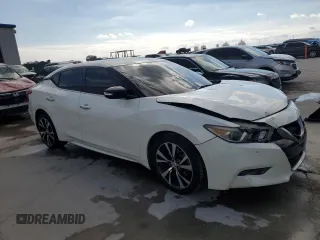 2017 Nissan Maxima SR with VIN 1N4AA6AP6HC456956, listed as a Copart auction lot 52678095 with 111,421 mi miles and Salvage title. Bid and sale history available at DreamBid. Image 4.