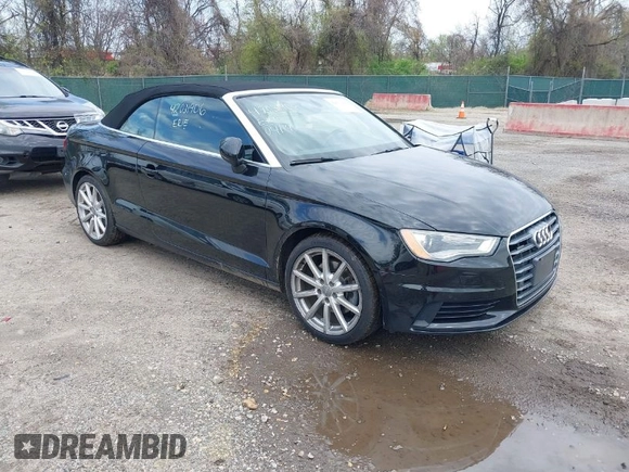 2016 Audi A3 2.0T Premium Plus with VIN WAU38LFF7G1008620, listed as a IAAI auction lot 42031906 with 109,179 mi miles. Bid and sale history available at carsss.com. Image 1.