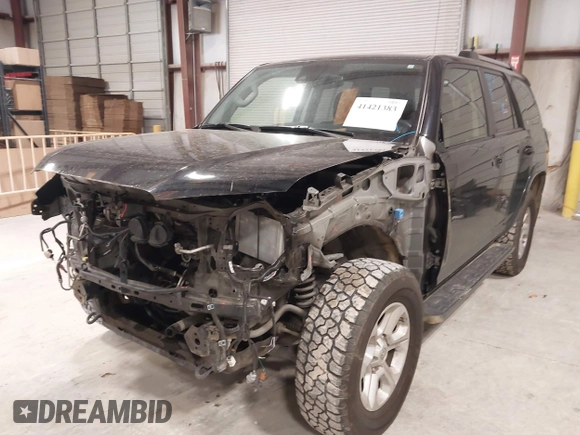 2021 Toyota 4Runner SR5 with VIN JTEMU5JR4M5939432, listed as a IAAI auction lot 41421383 with 102,699 mi miles and . Bid and sale history available at DreamBid. Image 6.