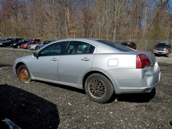 2007 Mitsubishi Galant ES with VIN 4A3AB36F67E054215, listed as a Copart auction lot 49970305 with 188,681 mi miles and Salvage Title. Bid and sale history available at carsss.com. Image 2.