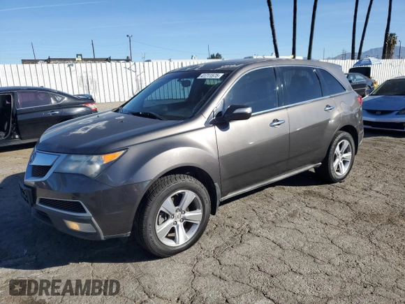 2012 Acura MDX Tech/Entertainment Pkg with VIN 2HNYD2H4XCH534935, listed as a Copart auction lot 41711575 with 169,652 mi miles and Clean Title. Bid and sale history available at carsss.com. Image 1.