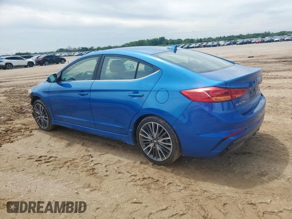 2018 Hyundai Elantra Sport с VIN KMHD04LB1JU485342, выставлен на аукционе Copart как лот 59653875 с пробегом 77 936 миль миль и Списание • Salvage title. История ставок и продаж доступна на DreamBid. Изображение 2.
