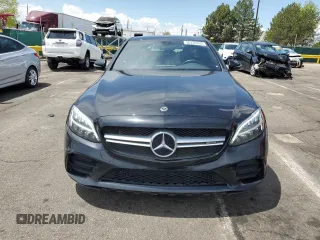 2019 Mercedes-Benz C 43 AMG with VIN 55SWF6EB3KU292221, listed as a Copart auction lot 56335835 with 38,369 mi miles and Salvage title. Bid and sale history available at DreamBid. Image 5.
